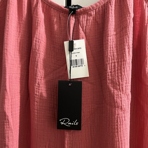 NWT RAILS Capri Dress - Size Small - Dark Pink - Picture 6 of 8